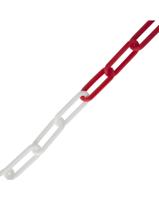 Kunststofketting rd/wt 40x6mm p/m - Deltafix
