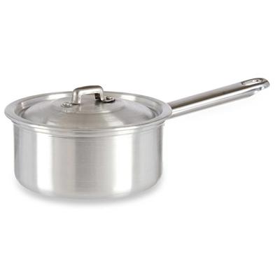 Kinvara Steelpan - 1 liter - 28x16x9 cm - sauspan / juspan met deksel - aluminium