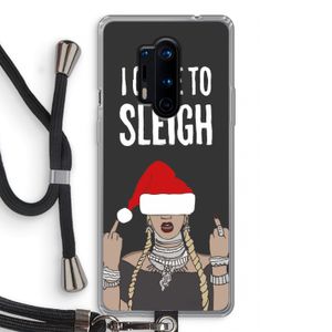 Came To Sleigh: OnePlus 8 Pro Transparant Hoesje met koord
