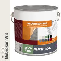 Afinol Vloercoating Gebroken Wit (RAL 9010) 2,5 liter