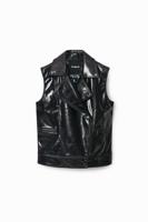 Oversized bikervest - BLACK - L - thumbnail