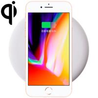 9V 1A uitgang Frosted ronde draad Qi standaard snel opladen Wireless lader, kabel lengte: 1m, voor iPhone X & 8 & 8 Plus, Galaxy S8 & S8 PLUS, Huawei,