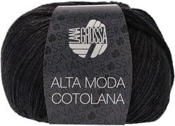 Lana Grossa Alta Moda Cotolana 017 Black