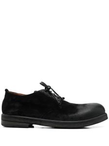 Marsèll chaussures oxford en cuir à lacets - Noir