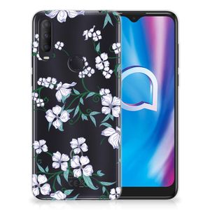 Alcatel 1S (2020) Uniek TPU Case Blossom White