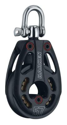 Harken 57mm Black Magic 1-schijfsblok Ll Default