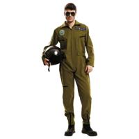 Kostuums voor Volwassenen My Other Me Top Gun Luchtvaartpiloot - Maat: S - Maat: S - thumbnail