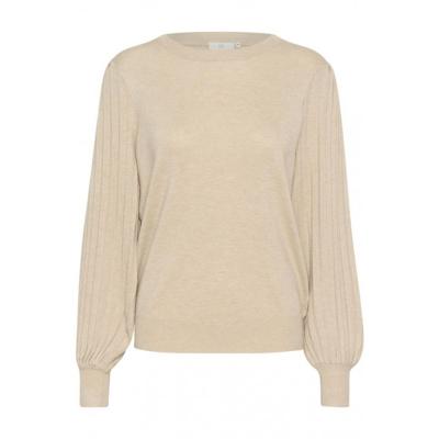 Kaffe - Feather Gray Melange | unisex | Trui | Feather Gray Melange | XL | regular | Kamst mode