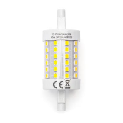 R7S LED Lamp - 8 Watt 1055 Lumen - 78mm - 6500K Daglicht wit - Vervangt 100 Watt - Staaflamp - Incl. ventilatieroosters