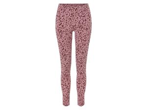 esmara Dames legging (Roze/print, XS (32/34))