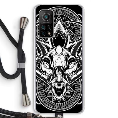 Oh Deer: Xiaomi Mi 10T 5G Transparant Hoesje met koord