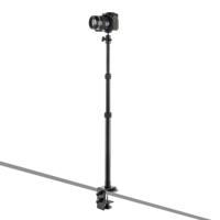 MOJOGEAR uitschuifbaar statief met tafelklem - Inclusief statiefkop en telefoonhouder