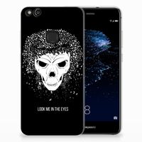 Silicone Back Case Huawei P10 Lite Skull Hair - thumbnail