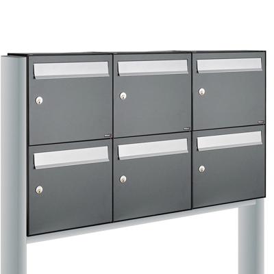 Allux Flow Set 3-Breed, 2-Hoog Op Statief Antraciet - 40040065_3x2s