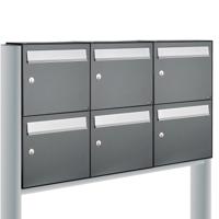 Allux Flow Set 3-Breed, 2-Hoog Op Statief Antraciet - 40040065_3x2s