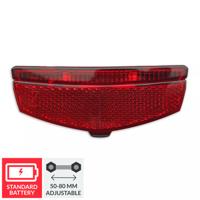 Lynx achterlicht luxe 50-80 mm batterijen rood