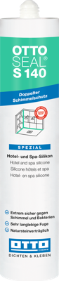 Ottoseal S140 Hotel en Spa silicone 310ml - Grijs C02