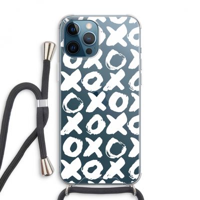 XOXO: iPhone 12 Pro Max Transparant Hoesje met koord