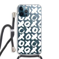 XOXO: iPhone 12 Pro Max Transparant Hoesje met koord
