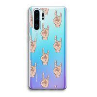 Rock: Huawei P30 Pro Transparant Hoesje