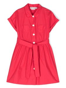 Bonpoint robe-chemise Gisele à manches courtes - Rouge