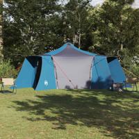 Tipi Tent met dak Blauw en Grijs 492 x 492 x 275 cm Stof