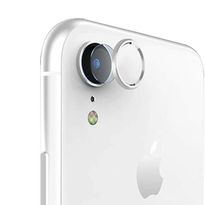iPhone XR Glazen Camera Cover - Zilver