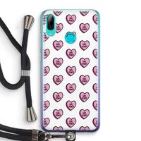 GIRL POWER: Huawei P Smart (2019) Transparant Hoesje met koord