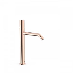 Wastafelmengkraan Tres Study Exclusive 32,5 cm 1-Knop Rond Rosé Goud Tres