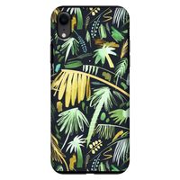 Tropical Palms Dark: iPhone XR Tough Case