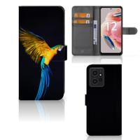 Xiaomi Redmi Note 12 4G | Telefoonhoesje | Met pasjeshouder | Papegaai