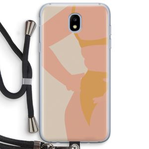 Bikini body: Samsung Galaxy J5 (2017) Transparant Hoesje met koord