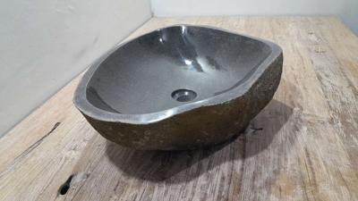 Rivierstenen waskom RL250363, 57x42x15 cm