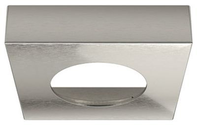 LED afdekring RVS vierkant voor LED opbouwspot 2025 of 2026