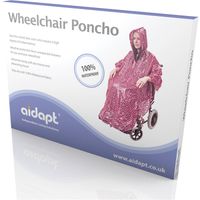 Aidapt poncho voor rolstoel - 100% waterproof - thumbnail