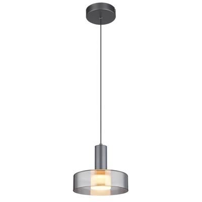 Globo Strakke hanglampGrant grijs Ø 22cm - 16019H
