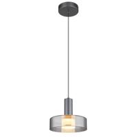 Globo Strakke hanglampGrant grijs Ø 22cm - 16019H