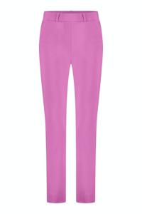 Studio Anneloes Anke Bonded Trousers 09784 Broek 4900 Dark Pink