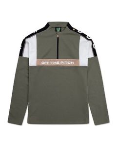 OTP x Robey - Héctor Half Zip Track Top - Leger Groen