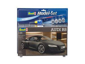 Revell Model Set Audi R8 Supersportwagen miniatuur Montagekit 1:24