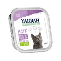 Yarrah - Paté Kat Kuipje met Kip & Kalkoen Bio - 16 x 100 g - thumbnail