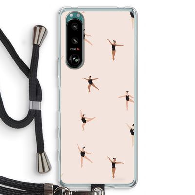 Dancing #1: Sony Xperia 5 III Transparant Hoesje met koord
