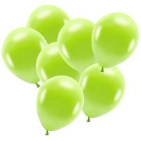 Party ballonnen - biologisch afbreekbaar - 200x - lime groen - milieuvriendelijke feestversiering