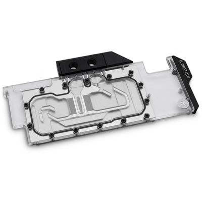 EK-Vector RTX RE Ti RGB - Nickel + Plexi Waterkoeling