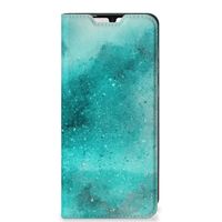 Bookcase Samsung Galaxy A33 5G Painting Blue - thumbnail