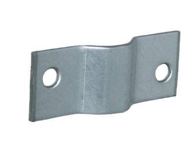 GB gaaspaneelklem dubbel voor 5/6/8mm gaas 50x20 dik 2 zink magnesium | 100 stuks - GB91010