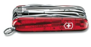 Victorinox CyberTool 41 1.7775.T Zwitsers zakmes Aantal functies 41 Rood (transparant)