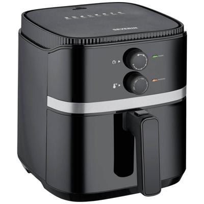 Severin 2452 Airfryer 5 l 1500 W Timerfunctie Zwart, Zilver