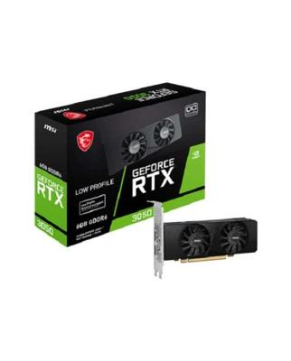 Grafische kaart - MSI - GEFORCE RTX 3050 LP 6G OC NVIDIA 6 GB GDDR6