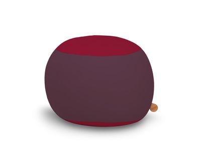 Terapy - Stanley Zitzak - Aubergine / Bordeaux - 70cm x 70cm x 60cm - Katoen Terapy - Stanley Zitzak - Aubergine / Bordeaux - 70cm x 70cm x 60cm - Katoen